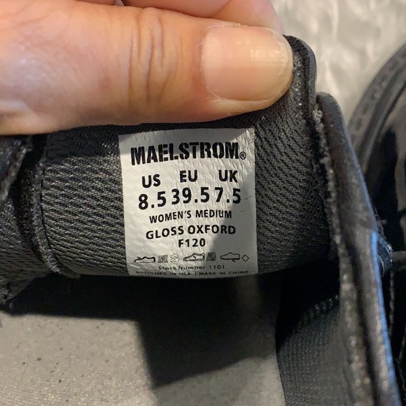 MAELSTROM Glossy Oxfords Sz 8.5 - Picture 7 of 7